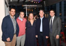 AFGE Local 17 – Bar Deco Happy Hour Photos Congressman Morgan McGarvey and others attend a happy hour. - Happy Hour Photo at Bar Deco