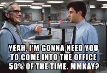 McDonough's 50% telework plan