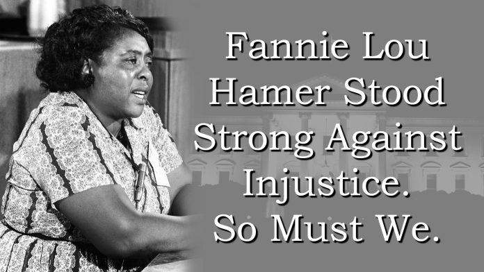 Fannie-Lou-Hamer-Standing-Strong Standing Strong - Fannie Lou Hamer